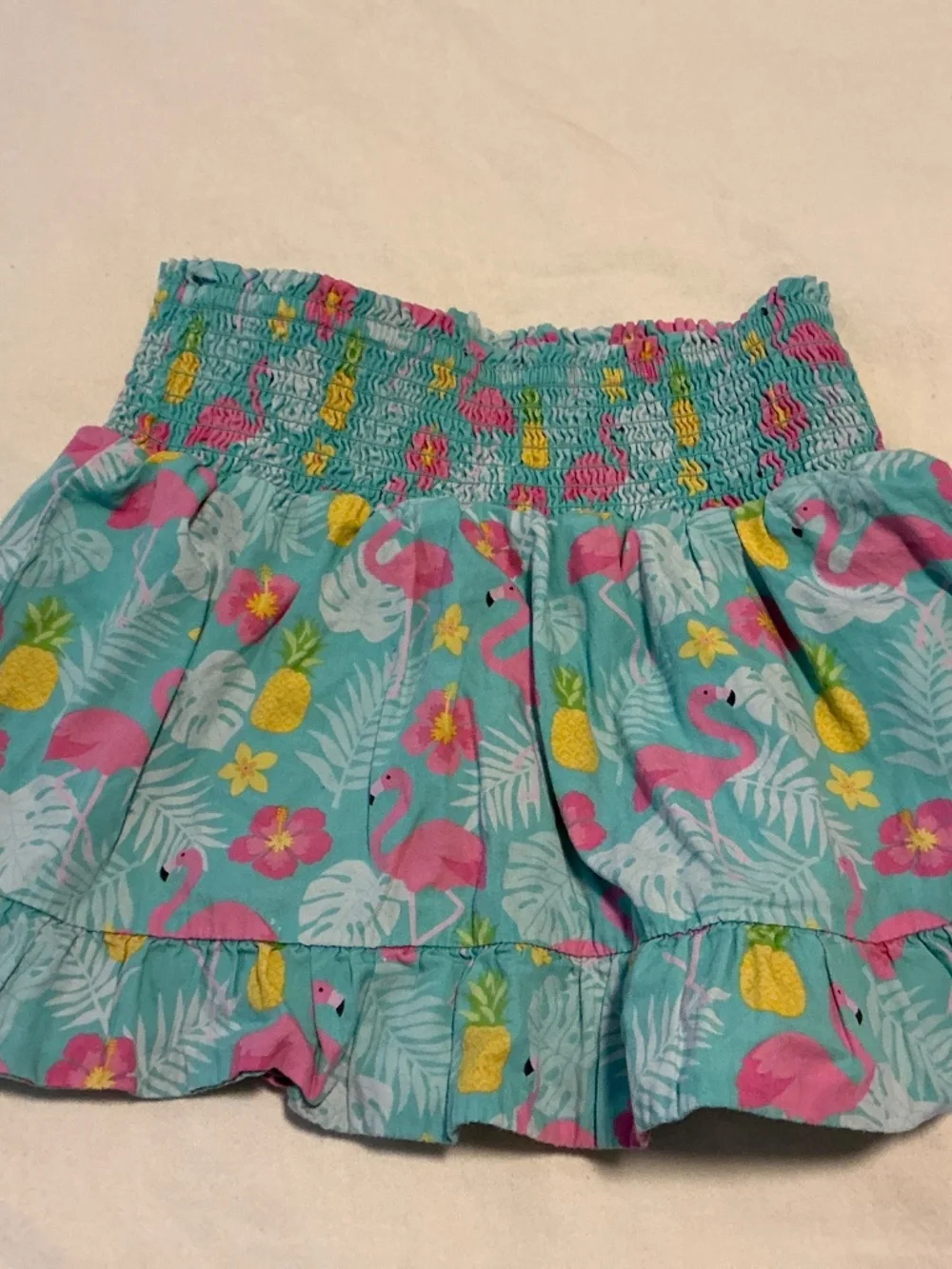 Gymboree Summer Dress size 6 and skirt Flamingo Ruffle size 7